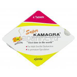 スーパーカマグラ,　シルデナフィル 100mg / ダボキセチン 60mg 包装