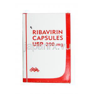 リバビリン,　コぺガスジェネリック,　リバビリン 200mg 箱