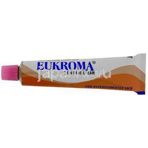 ユークロマ, ヒドロキノン 4% 30gm クリーム(Yash Laboratories) チューブ