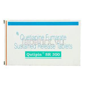 キューティペンSR 300, セロクエルジェネリック,クエチアピン 300mg 徐放性錠　箱