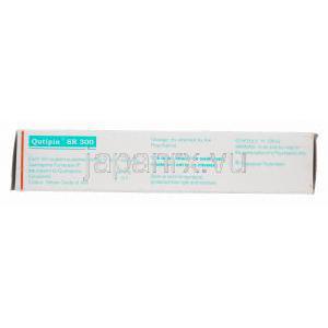 キューティペンSR 300, セロクエルジェネリック,クエチアピン 300mg 徐放性錠　箱  情報