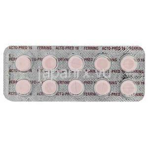 アクト・プレッド, メチルプレドニゾロン 16mg 錠 (Ferring) 包装