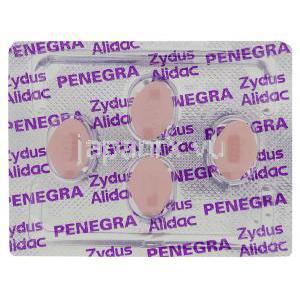 ペネグラ（バイアグラジェネリック）100mg 錠 (Zydus) 包装