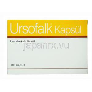 ウルソフォーク,ウルソデオキシコール酸　250mg　100カプセル