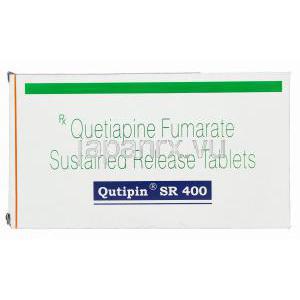 クチピンSR, セロクエルジェネリック,　クエチアピン 400mg