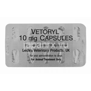 ベトリール,トリロスタン, 30カプセル　10mg　シート裏面