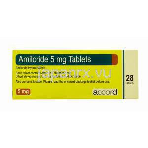 ミダモール, アミロライド 28錠　5mg　箱