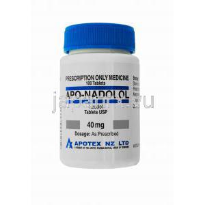 アポナドロール,　ナドロール 40mg 100錠　瓶