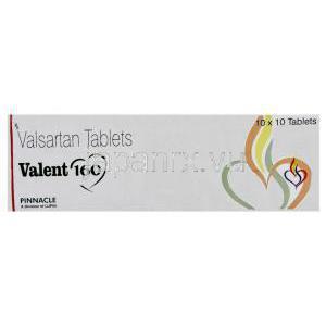 バルサルタン（ディオバンジェネリック）, バレント Valent  160mg 錠 (Lupin) 箱