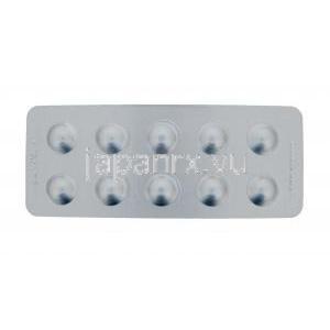 プロペストライド,フェナステリド 1mg, 製造元：ジマーファーマ,　シート表面