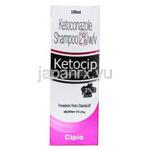ケトシップ,ケトコナゾールシャンプー,2% 100ml,箱表面