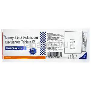 モックスクラフ (アモキシシリン/ クラブラン酸) 625mg