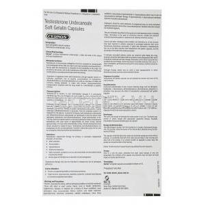 セルノス,　テストステロン　ソフトゼラチンカプセル,使用説明書