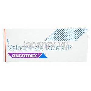 オンコトレックス (メトトレキサート) 2.5mg 箱