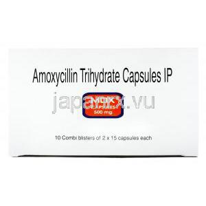 モックス 500mg (アモキシシリン) 箱 2