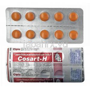 コサート - H (ロサルタン/ ヒドロクロロチアジド) 錠剤