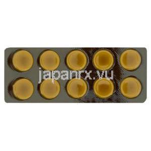 アセトアミノフェン/メトクロプラミド, メトパー METOPAR 500mg/ 5mg 錠 (COSME FARMA) 包装