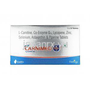 カーニメッド プラス (L-カルニチン/ コエンザイムQ10/ リコピン/ 亜鉛/ セレン/ アスタキサン