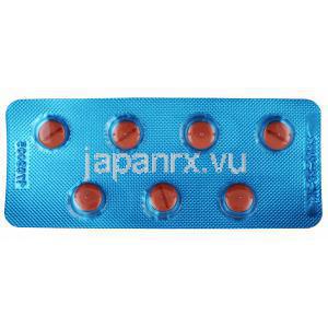 ルジオミール,　マプロチリン　75mg  14錠, 製造元：Assos Pharmaceuticals,シート表面