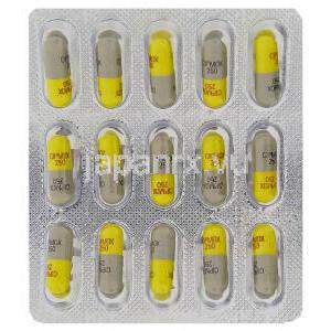 シプモックス Cipmox （アモリン ジェネリック） アモキシシリン 250mg カプセル (Cipla) 包装