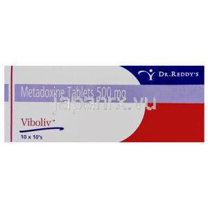 メタドキシン,  Viboliv - DRL 500mg 錠　(Dr Reddy)　箱