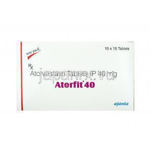 アトルフィット (アトルバスタチン) 40mg 箱