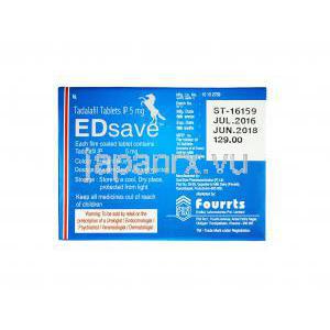 ED セーブ (タダラフィル) 製造元