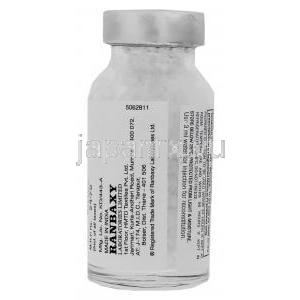 セファゾリン（セファメジン ジェネリック）, レフリン Reflin 1gm  注射 (Ranbaxy) 製造者情報