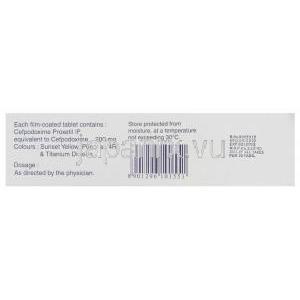セポデム Cepodem, セフポドキシムプロキセチル, 200mg 錠  (Ranbaxy) 製造者情報