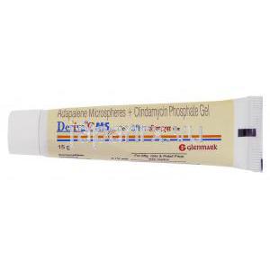 クリンダマイシン/ アダパレン配合　0.1%  1% 15 gm　ジェル (Glenmark) チューブ