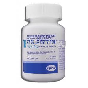 ディランチン Dilantin, フェニトイン 100mg カプセル (Pfizer)