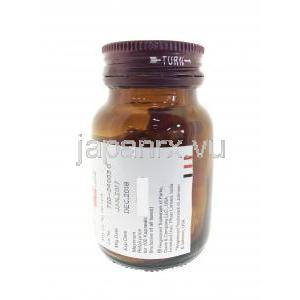 ディランチン Dilantin, フェニトイン 100mg カプセル (Pfizer India) ボトル裏面