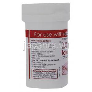 フマル酸ホルモテロール / ブデソニド配合 （シンビコート ジェネリック）, Foracort, 6mcg / 100mcg 吸
