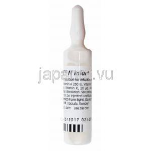 バイタリピッドN　子供用,点滴用濃縮溶液,10X10ml, 製造元：フレゼニウスカービ,バイアル