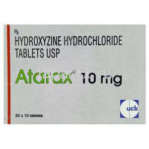 ヒドロキシジン塩酸塩 10mg  (UCB) 箱