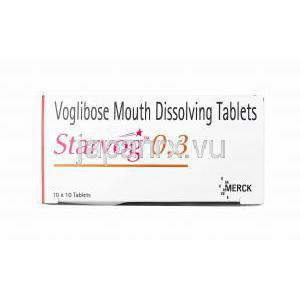 スターヴォグ (ボグリボース) 0.3mg 箱