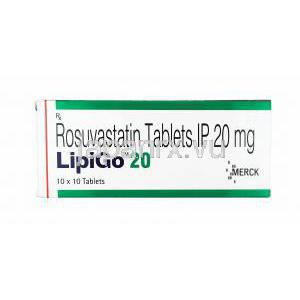 リピゴ (ロスバスタチン) 20mg 箱