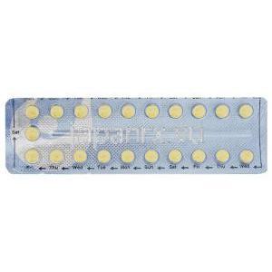 ドロスピレノン/エチニルエストラジオール配合（ヤスミン ジェネリック）, Crisanta, 3m 0.03mg 錠 (Cipla