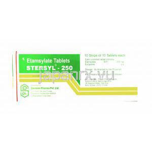 ステルシル (エタンシラート) 250mg 成分