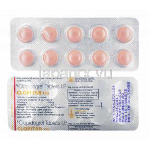 クロピタブ (クロピドグレル) 150mg 錠剤