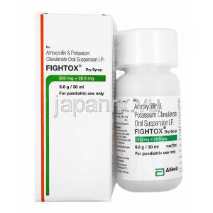 ファイトックス ドライシロップ (アモキシシリン/ クラブラン酸) 