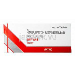 ニフタス (ニトロフラントイン) 100mg 箱