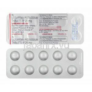 ロサルタス (ロサルタン) 25mg 錠剤