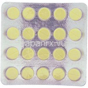 シンナリジン, Stugeron Forte, 75 mg 錠 (Johnson and Johnson) 包装