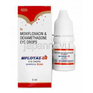 Mフロタス DX 点眼薬 (モキシフロキサシン/ デキサメタゾン)