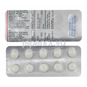 ソルタス OD (アミスルプリド) 200mg 錠剤