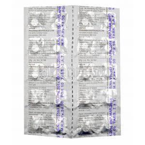 トランコドール (ハロペリドール) 5mg 錠剤裏面
