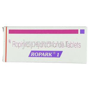 ロピニロール（レキップジェネリック）, Ropark, 1mg 錠 (Sun Pharma) 箱