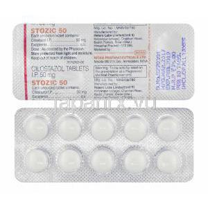 ストジック (シロスタゾール) 50mg 錠剤