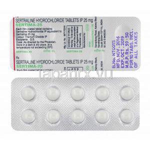 セルティマ (セルトラリン) 25mg 錠剤